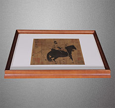 来凤书画装裱配框服务案例